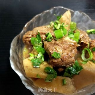 芋头炖鹅腿的做法步骤：21