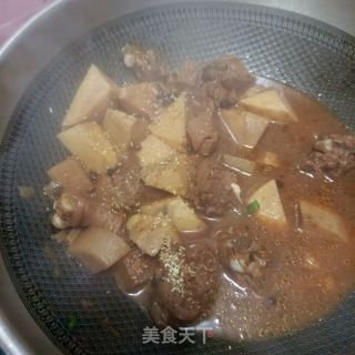 芋头炖鹅腿的做法步骤：19
