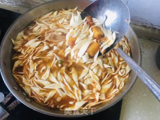 南瓜柳叶面的做法步骤：14