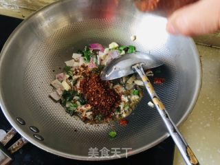 南瓜柳叶面的做法步骤：6