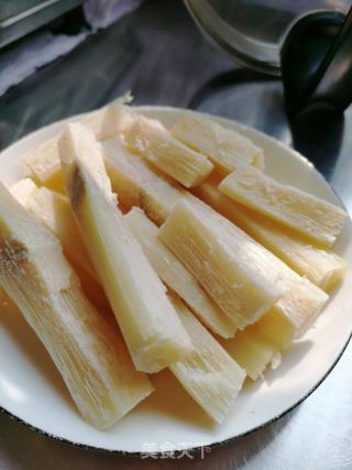 蒸甘蔗的做法步骤：4