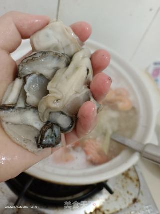 海鲜粥的做法步骤：6