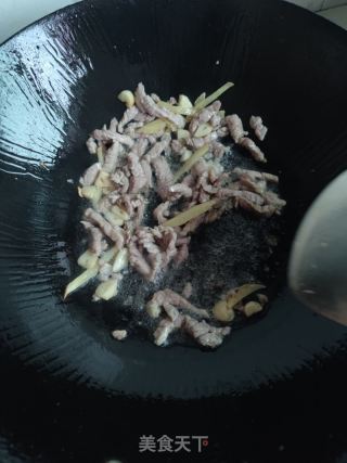 肉炒香干的做法步骤：5