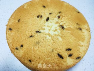 十寸葡萄干蔓越莓戚风蛋糕的做法步骤：31