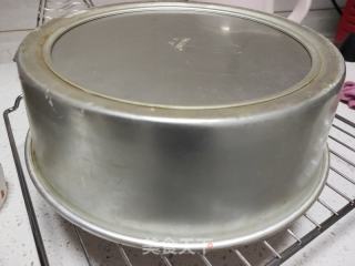 十寸葡萄干蔓越莓戚风蛋糕的做法步骤：30