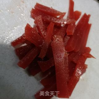 山楂糕拌银耳的做法步骤：7