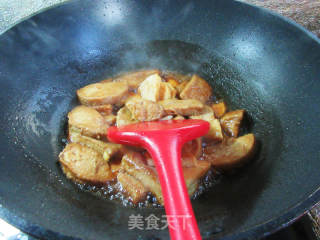冬笋烧圆素鸡的做法步骤：12