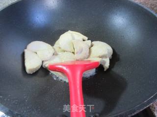 冬笋烧圆素鸡的做法步骤：5