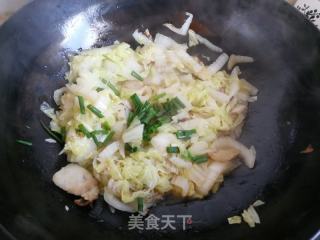 回锅肉炒白菜的做法步骤：6