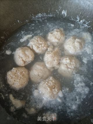青菜肉丸的做法步骤：12