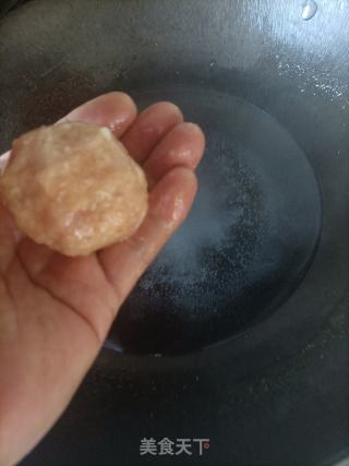 青菜肉丸的做法步骤：11