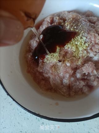 青菜肉丸的做法步骤：5