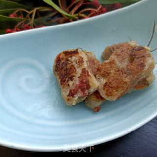 “腊味”煎辣肠芋头糕的做法步骤：29