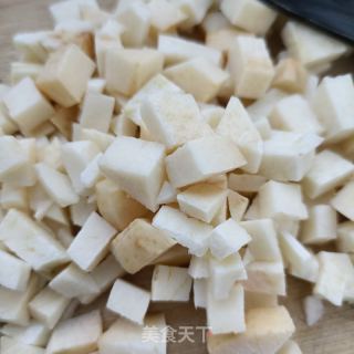 “腊味”煎辣肠芋头糕的做法步骤：7