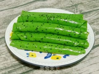 芹菜芝麻鸡蛋饼的做法步骤：11