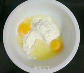 芹菜芝麻鸡蛋饼的做法步骤：5