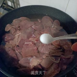 清水鸡肝的做法步骤：4