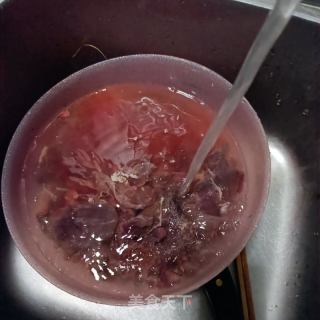 清水鸡肝的做法步骤：2