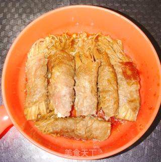金针菇肥牛卷的做法步骤：9
