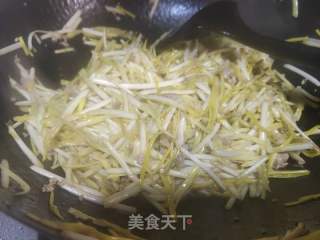 韭黄炒肉末的做法步骤：6