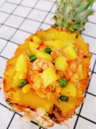 菠萝炒饭的做法步骤：14