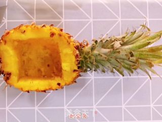 菠萝炒饭的做法步骤：4