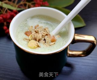 茼蒿芋头豆浆的做法步骤：14