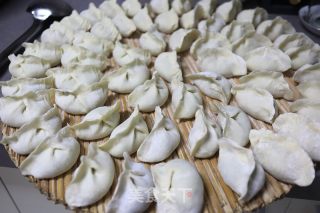猪肉虾仁韭菜饺子的做法步骤：8