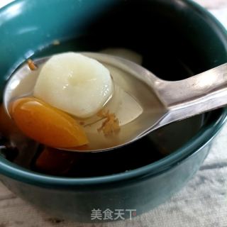 桂花荸荠金桔糖水的做法步骤：12