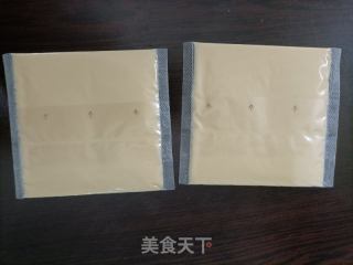 双蛋芝士吐司的做法步骤：2