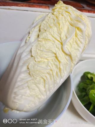 肉末白菜煮面条的做法步骤：1