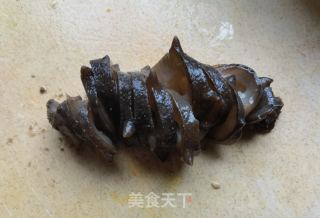 白菜叶拌海参的做法步骤：5