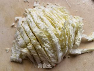 白菜叶拌海参的做法步骤：2