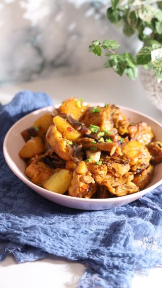 土豆洋葱焖鸡的做法步骤：10