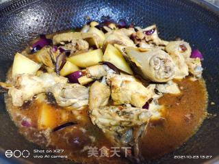 土豆洋葱焖鸡的做法步骤：7