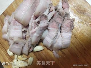 五花肉炒四季豆的做法步骤：3