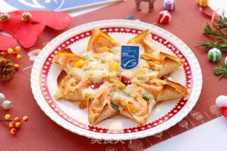 海鲜圣诞星星披萨pizza的做法步骤：10