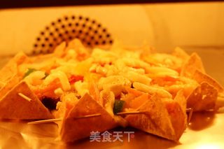 海鲜圣诞星星披萨pizza的做法步骤：9