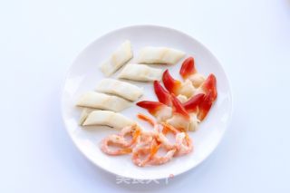 海鲜圣诞星星披萨pizza的做法步骤：2