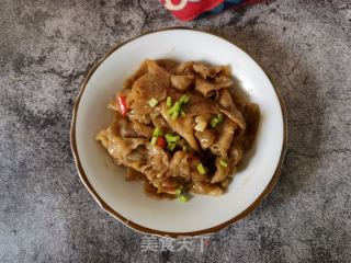 黑胡椒酱炒牛肉卷的做法步骤：9