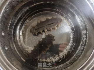 生菜芯拌海参的做法步骤：3