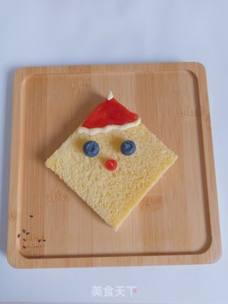 土司圣诞老人的做法步骤：3