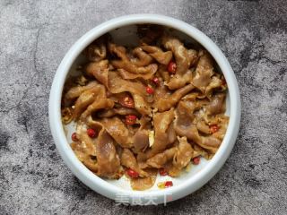 香菜拌肥牛卷的做法步骤：8