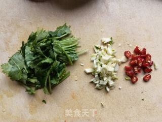 香菜拌肥牛卷的做法步骤：4