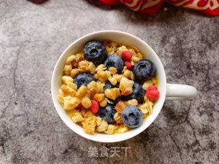 蓝莓麦片南瓜酸奶的做法步骤：10