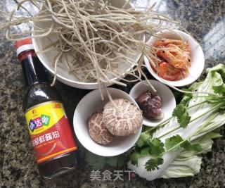 虾米粉丝煲的做法步骤：1