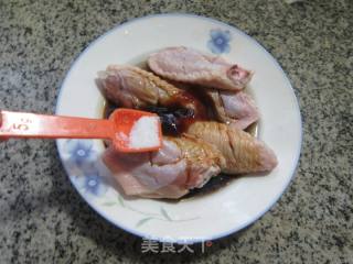 薯片鸡翅中的做法步骤：6