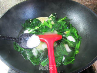 蛋饺菠菜年糕的做法步骤：9
