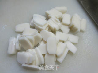 蛋饺菠菜年糕的做法步骤：3