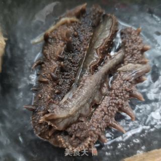 海参白菜炝锅面的做法步骤：2